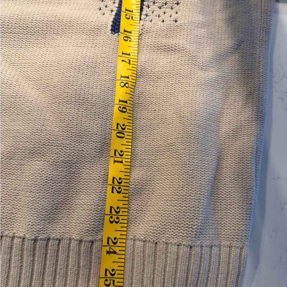 Abercrombie & Fitch patchwork crewneck sweater NWT - Picture 8 of 9